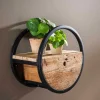 Discount Wohnen Industrial Hängeregal mit Schublade - Bahirah