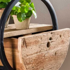 Discount Wohnen Industrial Hängeregal mit Schublade - Bahirah