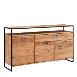 Clearance Wohnen Industrial Kommode aus Wildeiche und Stahl - Ingbo