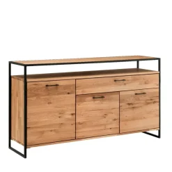 Clearance Wohnen Industrial Kommode aus Wildeiche und Stahl - Ingbo