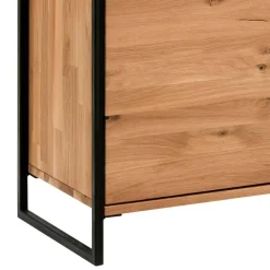 Clearance Wohnen Industrial Kommode aus Wildeiche und Stahl - Ingbo