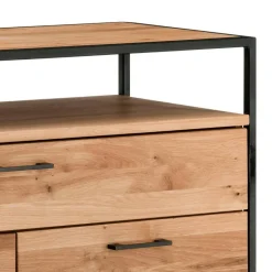 Clearance Wohnen Industrial Kommode aus Wildeiche und Stahl - Ingbo