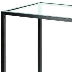 Outlet Wohnen Industrial Konsolentisch aus Glas - Adecias
