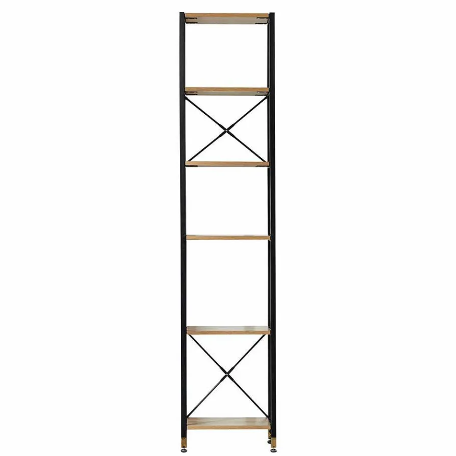 Discount Wohnen Industrial Regal für Garderobe Aufbewahrung - Sunset