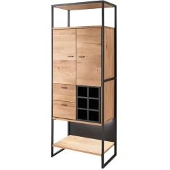 Discount Wohnen Industrial Schrank aus Wildeiche Massivholz - Manarola