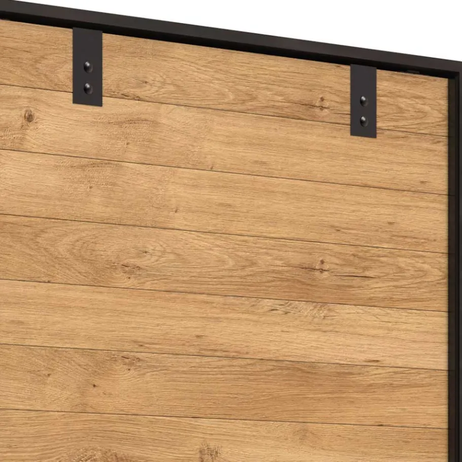 New Wohnen Industrial Schwebetürenschrank 2-türig - Bram
