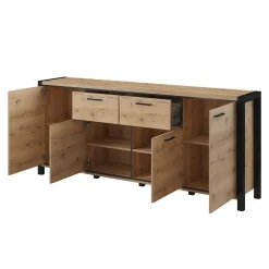 Best Wohnen Industrial Sideboard in 213x91x41 cm - Zavorra