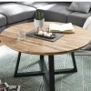 Discount Wohnen Industrial Sofatisch aus Akazie Massivholz - Mexicano