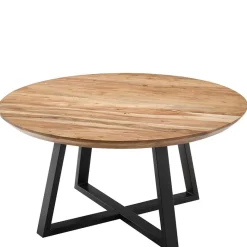 Discount Wohnen Industrial Sofatisch aus Akazie Massivholz - Mexicano