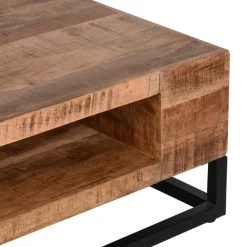 Sale Wohnen Industrial Sofatisch aus Mangoholz - Alexton