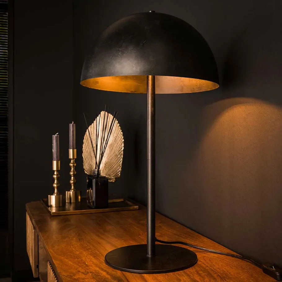 Online Wohnen Industrial Tischleuchte im Pilz Design - Enna