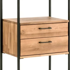 Clearance Wohnen Industrial-Design-Regal mit vier offenen Fächern - Ingbo