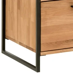 Clearance Wohnen Industrial-TV-Board aus Wildeiche Massivholz - Ingbo