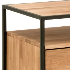 Clearance Wohnen Industrial-TV-Board aus Wildeiche Massivholz - Ingbo