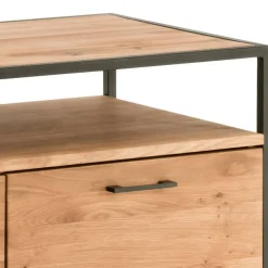 Clearance Wohnen Industrial-TV-Board aus Wildeiche Massivholz - Ingbo