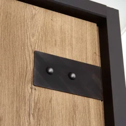 Clearance Wohnen Industry Kleiderschrank mit 200 cm Breite - Bram