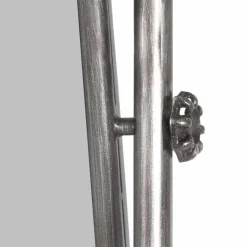 Clearance Wohnen Industry Spiegel mit Rahmen aus Stahlrohren Manicos & 5 Haken