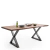 Outlet Wohnen Industry Style Esstisch mit Baumkanten - Lymesca