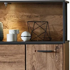 New Wohnen Industry TV Board & Highboard Set - Xindus (zweiteilig)