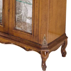 Sale Wohnen Italienischer Vitrinenschrank 107x100x46 cm - Carlenna II