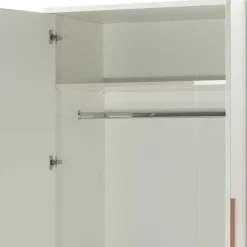 Wohnen Jugendbett & Nachtkommode & Schrank - Eldrus (dreiteilig)