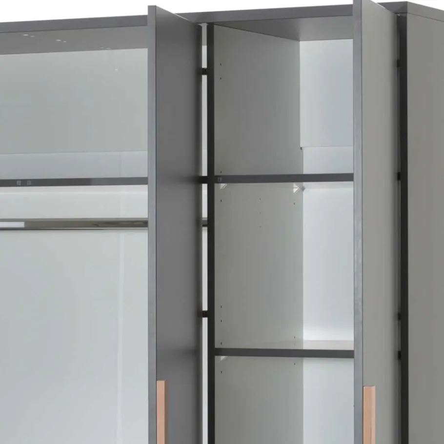 New Wohnen Jugendzimmer komplett Möbelset - Navlius (sechsteilig)
