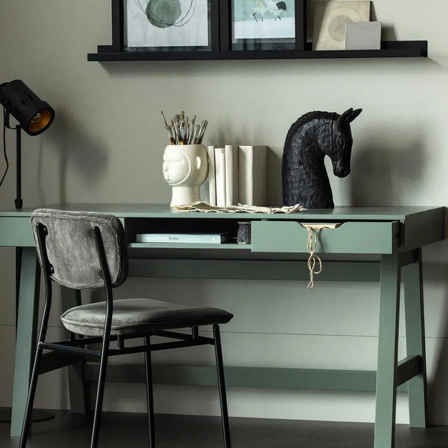 Outlet Wohnen Jugendzimmer Schreibtisch Madrid in Grün