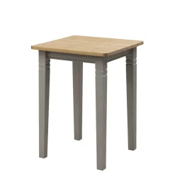 Clearance Wohnen Küchenbartisch Jytte in Grau Kiefer massiv