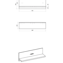 New Wohnen Kücheneinrichtung mit Insel - Eture (siebenteilig)