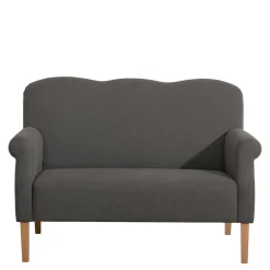 Wohnen Küchensofa mit Federkern in Anthrazit - Clasha