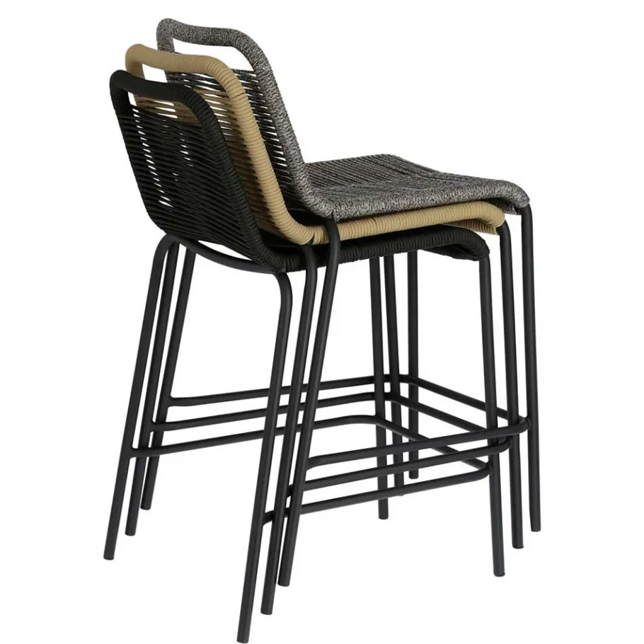 Outlet Wohnen Küchenstühle mit 62 cm Sitzhöhe - Mag (4er Set)