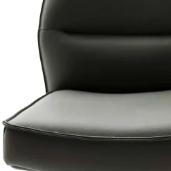 Best Wohnen Küchenstuhl aus Leder und Edelstahl - Simael (2er Set)
