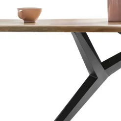 Discount Wohnen Küchentisch aus Akazie & Eisen - Viorica