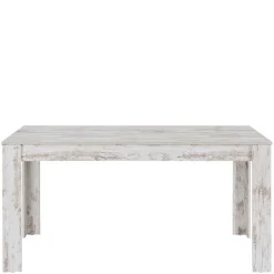 Wohnen Küchentisch in Holzoptik White Wash Shabby - Remania