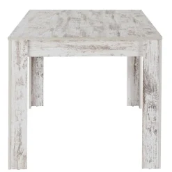 Wohnen Küchentisch in Holzoptik White Wash Shabby - Remania