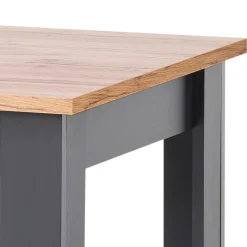 Clearance Wohnen Küchentisch in Wildeiche & Anthrazit - Lionel
