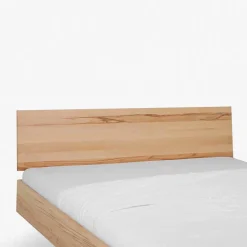New Wohnen Kernbuche Bett Josue in Schwebe-Optik