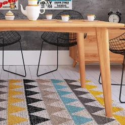 Clearance Wohnen Kernbuche Holztisch mit 90 cm Breite - Junola