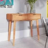 Sale Wohnen Kernbuche Konsolentisch in 90 cm Länge - Junola