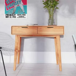 Sale Wohnen Kernbuche Konsolentisch in 90 cm Länge - Junola