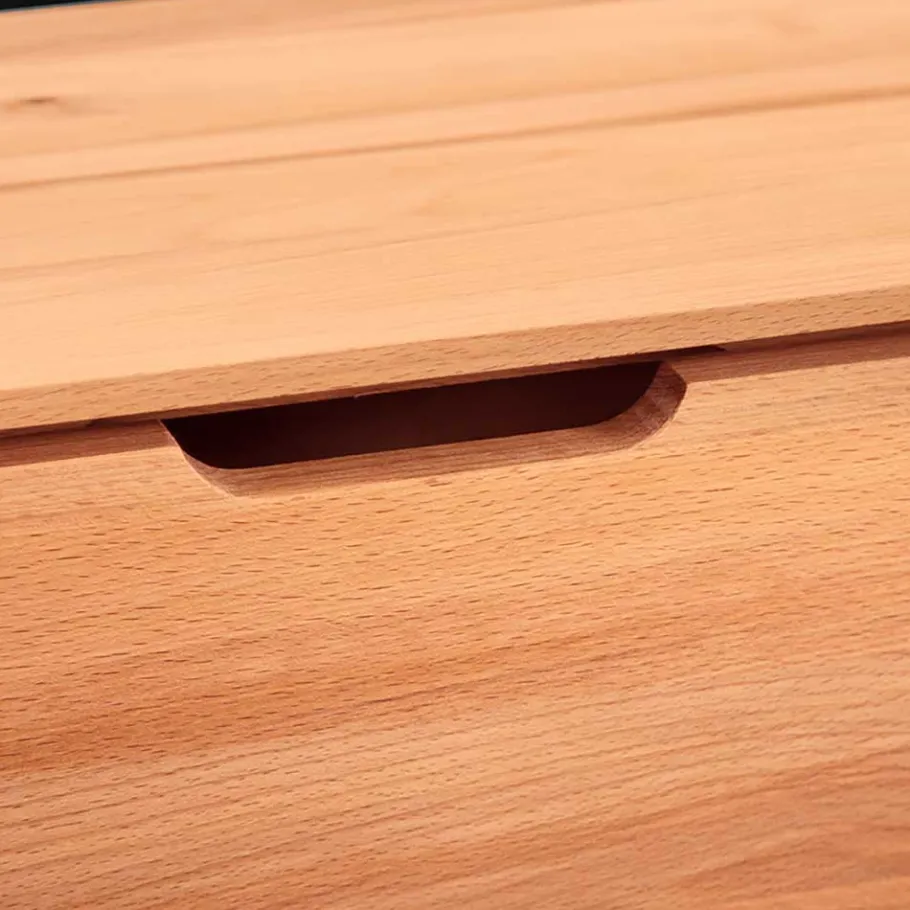 Sale Wohnen Kernbuche Konsolentisch in 90 cm Länge - Junola