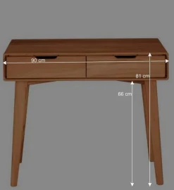 Sale Wohnen Kernbuche Konsolentisch in 90 cm Länge - Junola