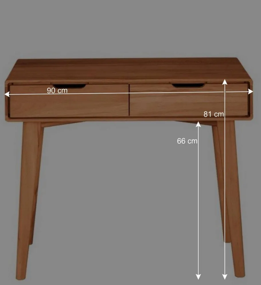 Sale Wohnen Kernbuche Konsolentisch in 90 cm Länge - Junola
