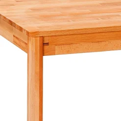 Best Wohnen Kernbuche Tisch mit 70 cm Tiefe - Romana