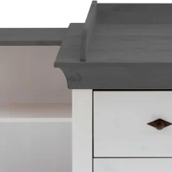 Discount Wohnen Kiefer Kinder Kommode auch mit Wickelaufsatz - Mirandesca