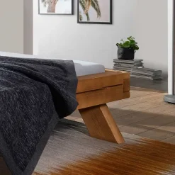 Hot Wohnen Kiefernholz Bett in 180x200 cm - Maylon (zweiteilig)