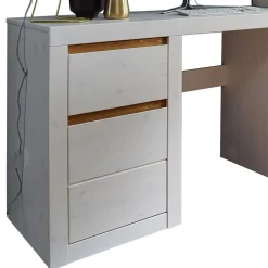 New Wohnen Kiefernholz Schreibtisch modern - Meuvrun