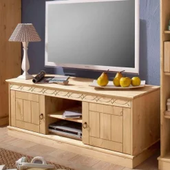 Hot Wohnen Kiefernholz TV-Board im Landhausstil - Goro