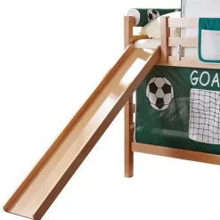 Outlet Wohnen Kinder Fußball Stockbett aus Buche Natur - Ittigen