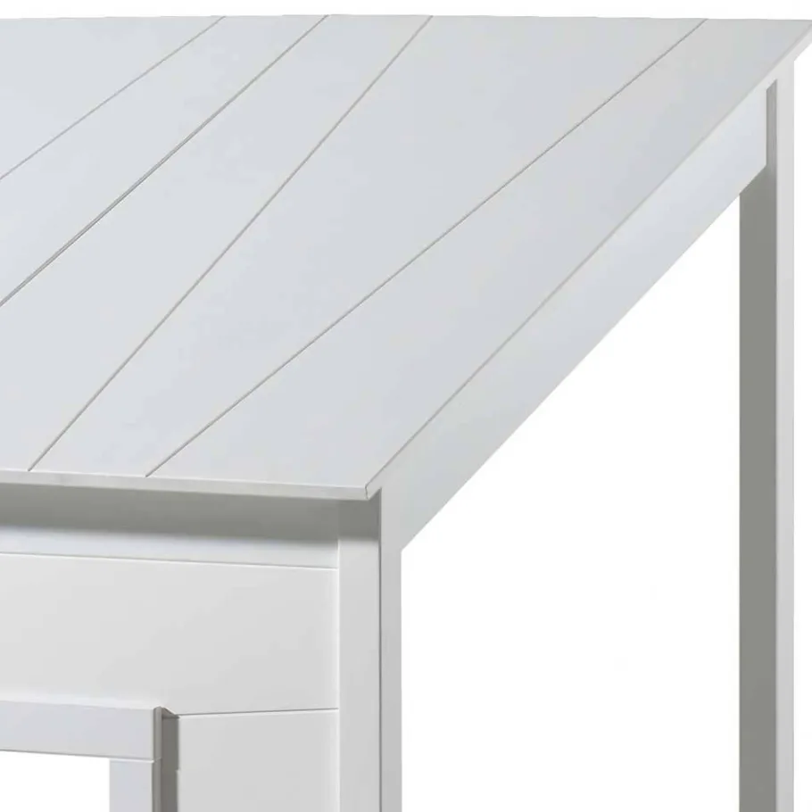 Hot Wohnen Kinder Hausbett in Weiß lackiert - Actina